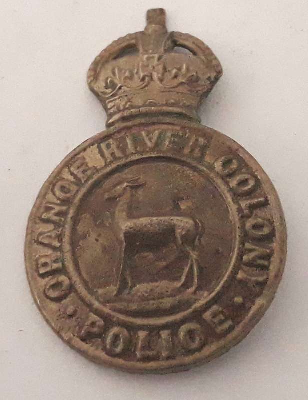 Orange River Colony Police Cap Badge