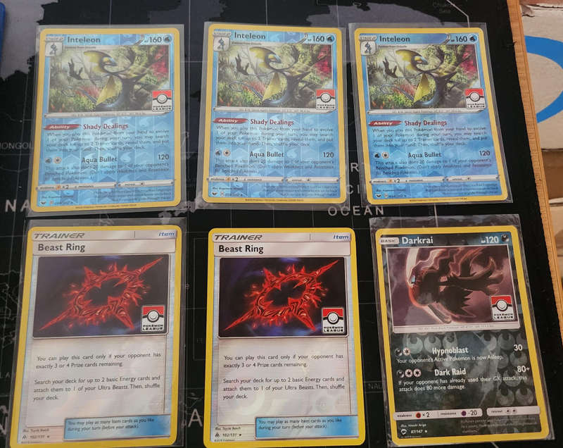 Pokemon cards- league promo holos