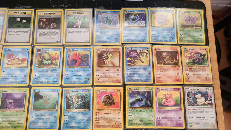 1999 vintage pokemon cards x 30