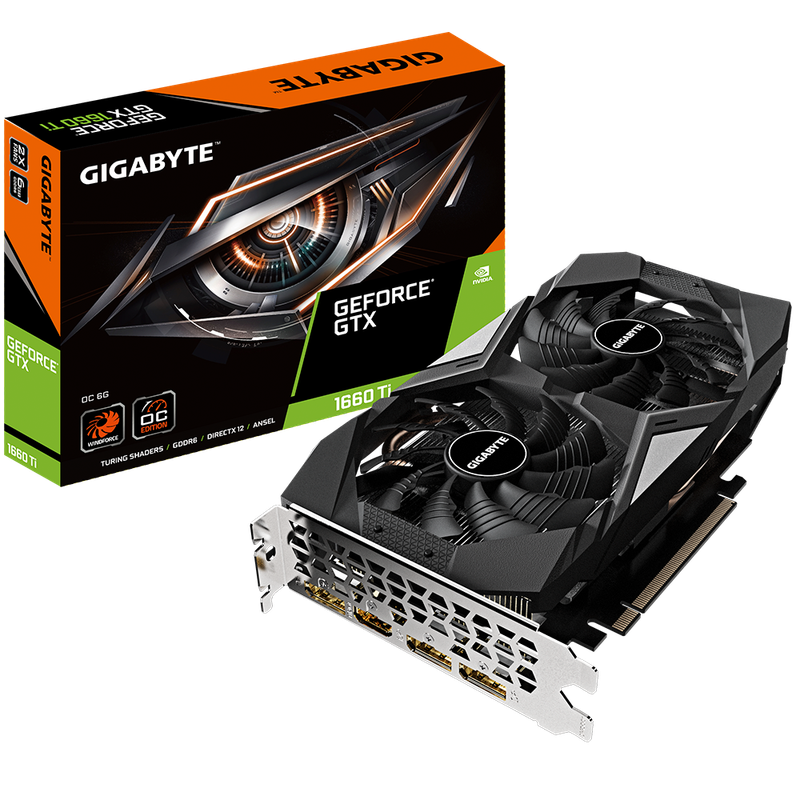 Gigabyte GeForce® GTX 1660 Ti OC 6G