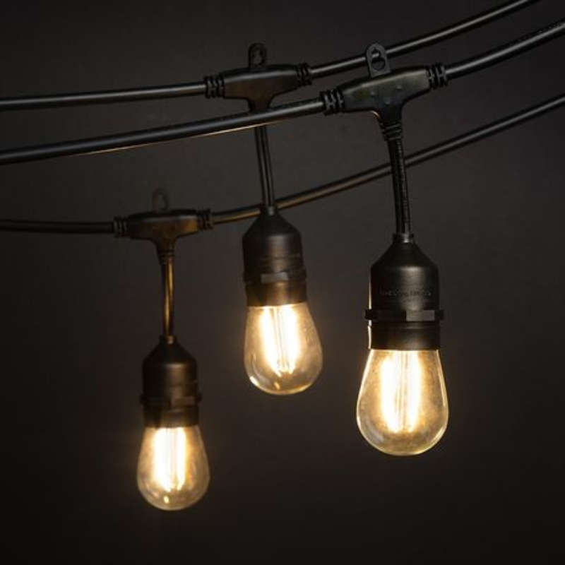 220V 14.5m Vintage Decor String Lights 2700K - Bing Light