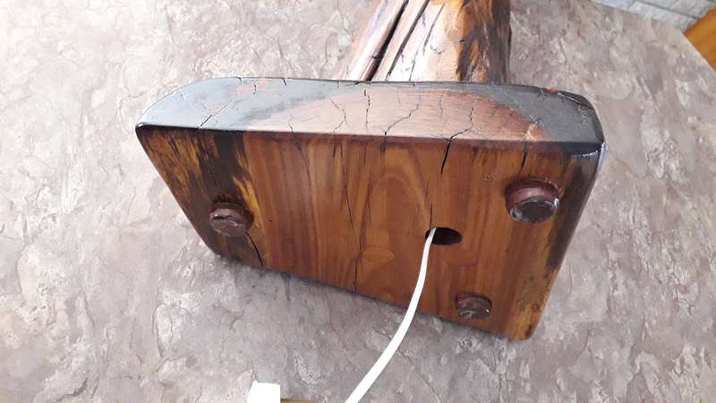 Sleeper Wood Table Light