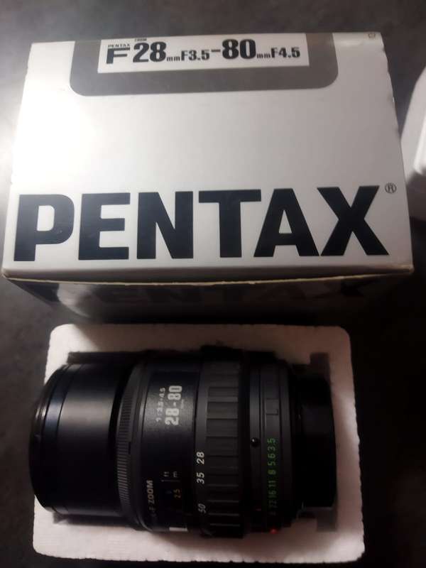 Pentax SFXN 35 mm Camera + Lens + Flash + Cullmann Bag + Battery