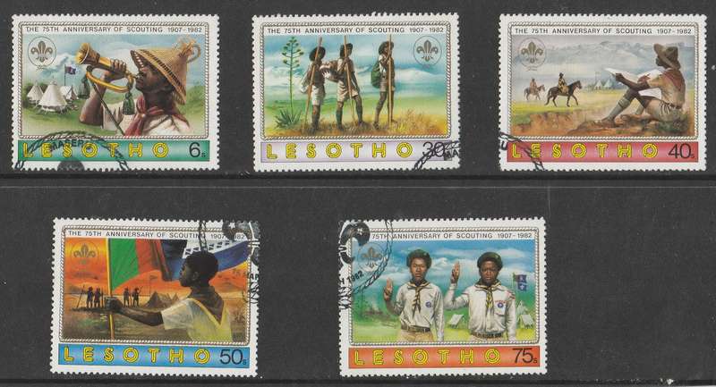 LESOTHO   1982     SG474-478    FULL SET
