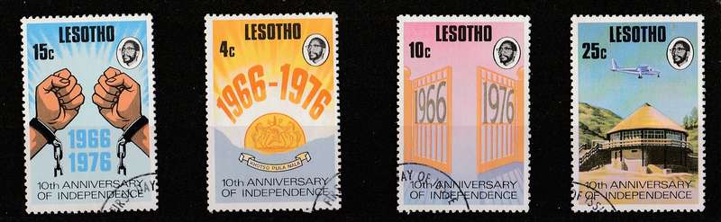 LESOTHO    1975    SG314-317       FULL SET