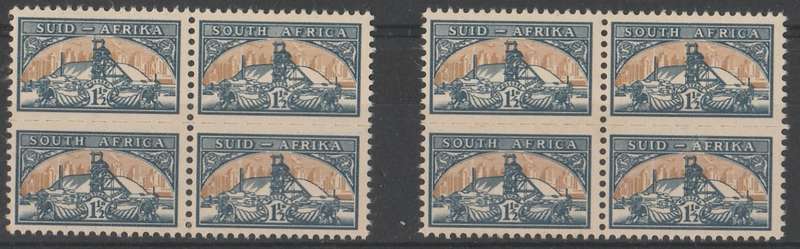 UNION OF SA     SACC123    2 BLOCKS OF 4    UMM