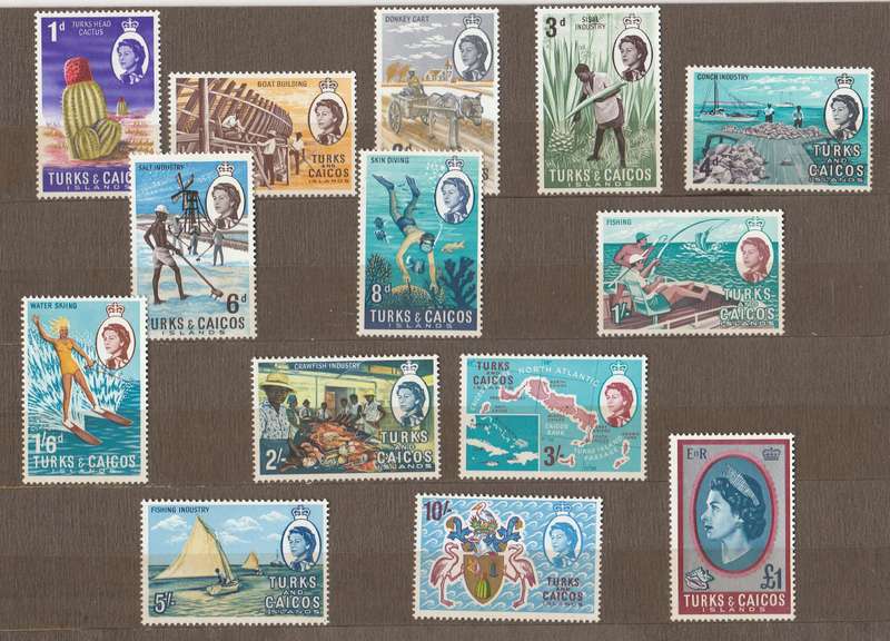 TURKS&CAICOS ISLANDS       FULL SET   1967   MM