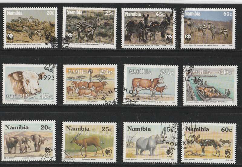 NAMIBIA    3 XSETS