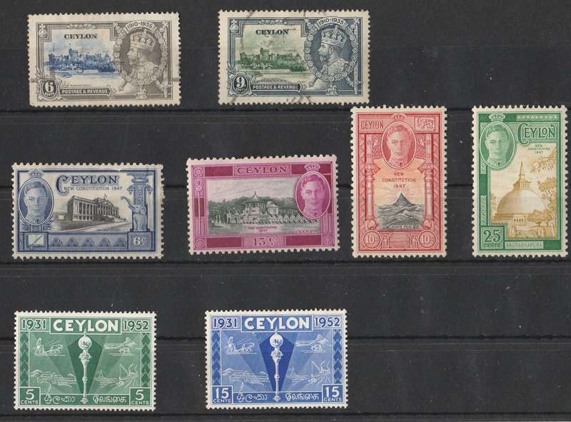 CEYLON    MIXED  1935 ON