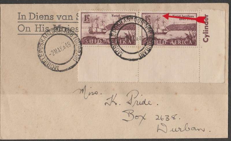 UNION OF SOUTH AFRICA       1949      VARIETY     SEE SCAN