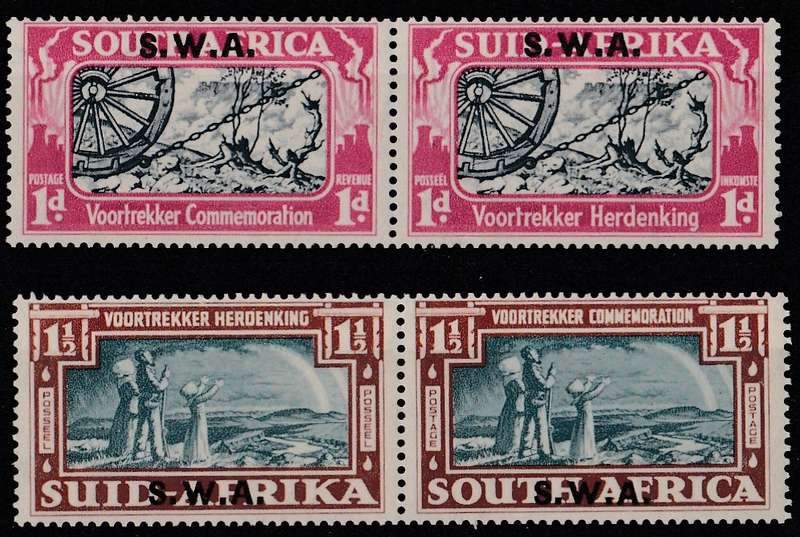 SOUTH WEST AFRICA    1938    MINT   SACC136-137   FULL SET