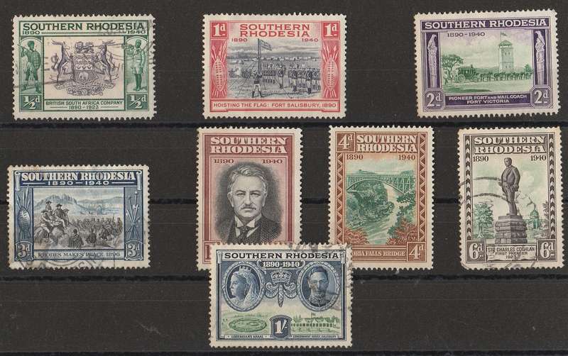 SOUTHERN RHODESIA    1940     SACC56-    FULL SET