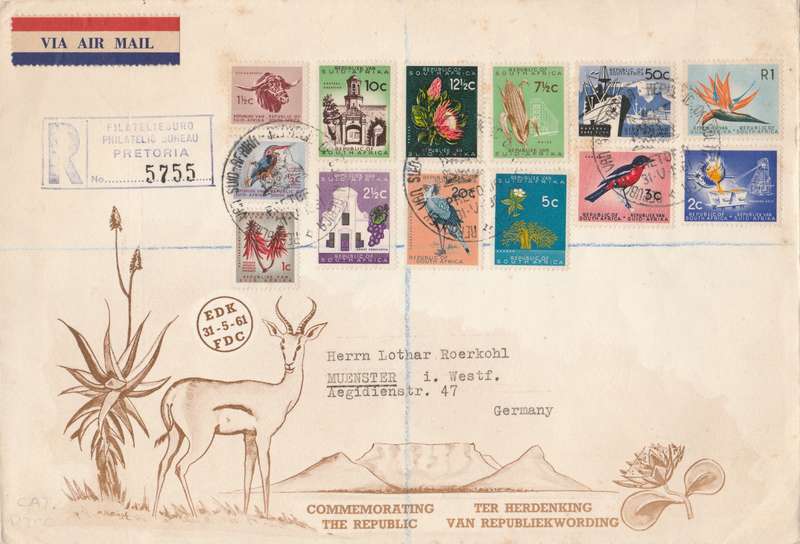 REPUBLIC  RSA        31/5/61