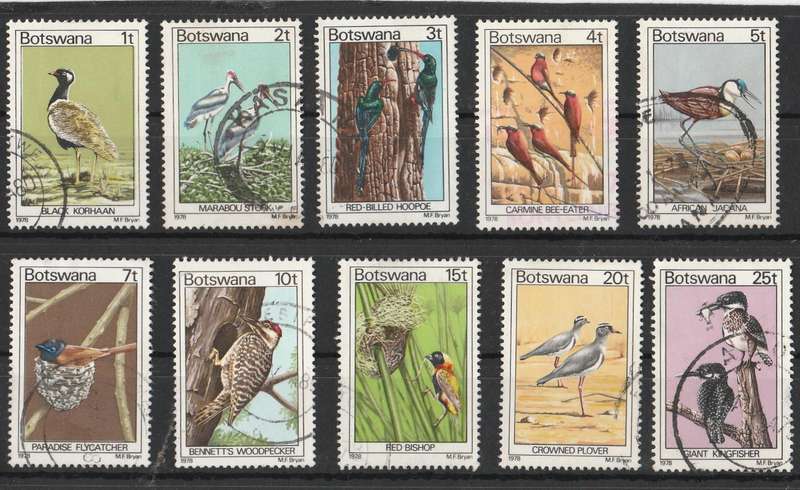 BOTSWANA      1978   SG411-420