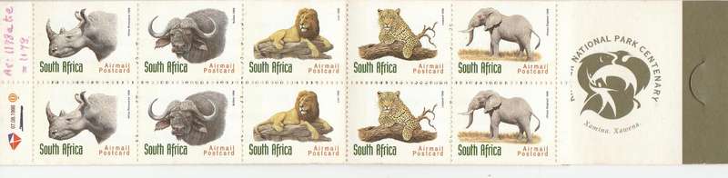 REPUBLIC OF SOUTH AFRICA       SACC 1085    VERY SCARCE