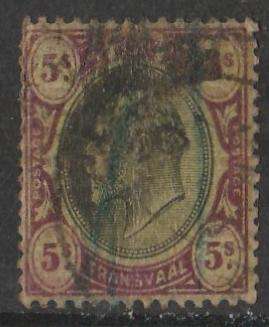 TRANSVAAL    5s     1902       SACC250       CROWN OVER CA
