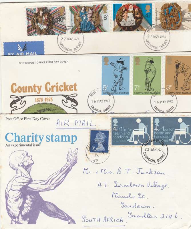 GREAT BRITAIN   COVERS     1973-1975