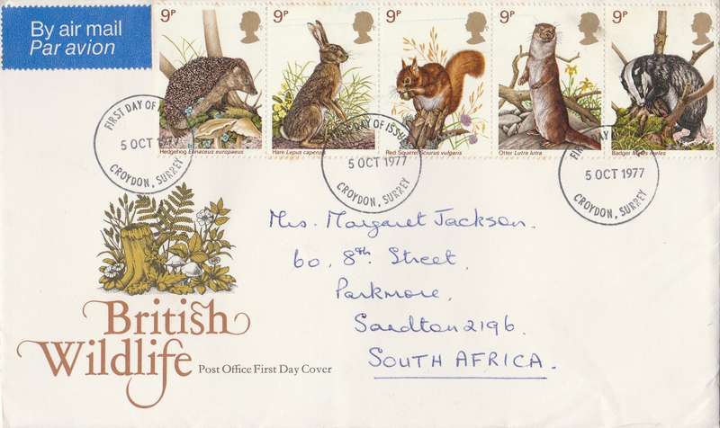 GREAT BRITAIN        BRITISH WILD LIFE       1977