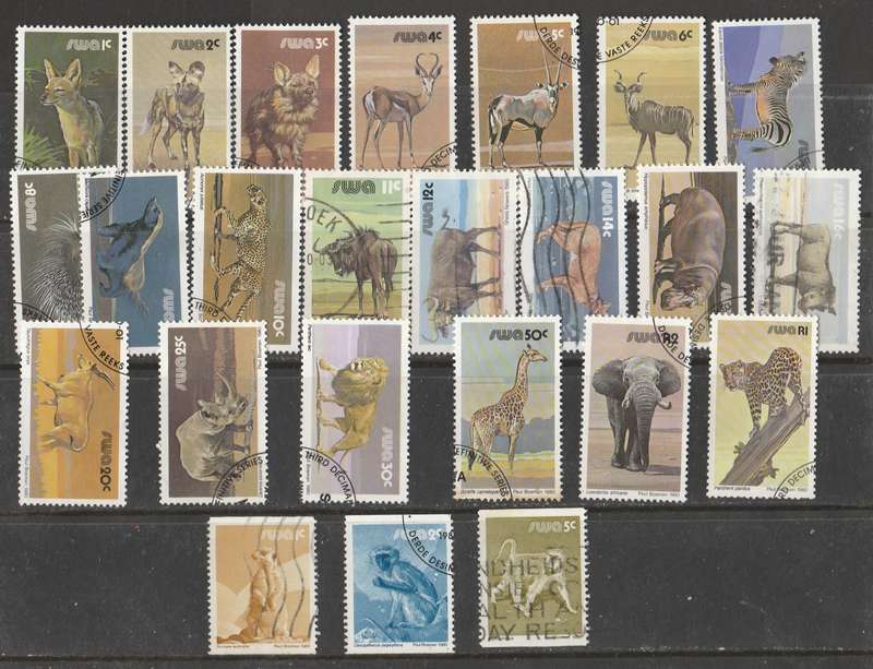 SOUTH WEST AFRICA   1980 FULL DIFINITIVE