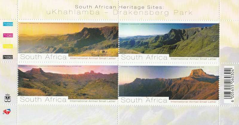 RSA      SACC1904   MINI SHEET  UMM   2008