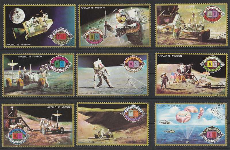 APOLLO  MISSION    FULL SET