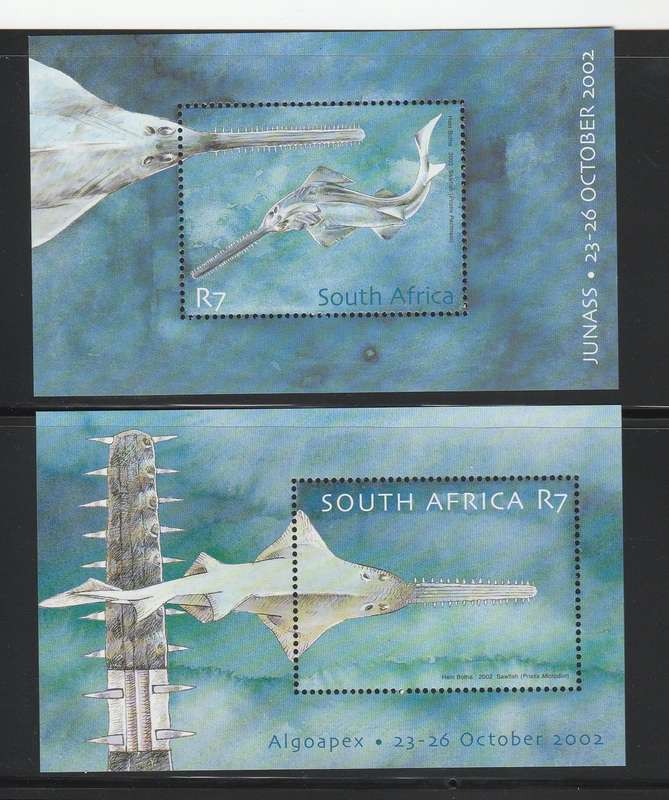 RSA    SACC  1512/1513   STAMP EXHIBITION   UMM