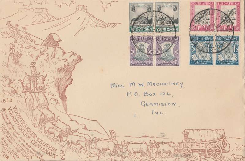 UNION OF SOUTH AFRICA  1933    COVER