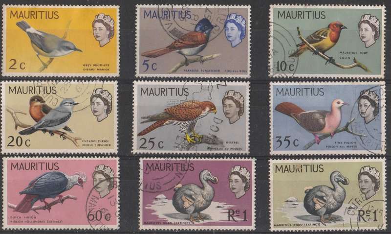 MAURITIUS      PART SET      1965
