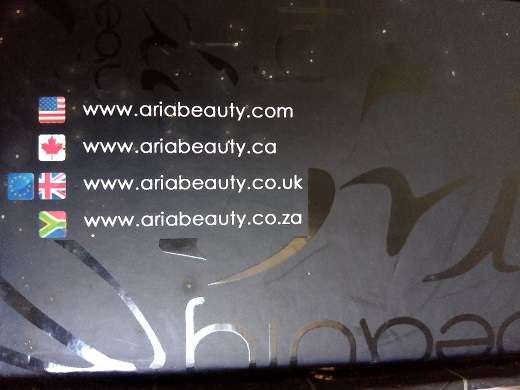 Aria Beauty Purple Ceramic Hair Straightener