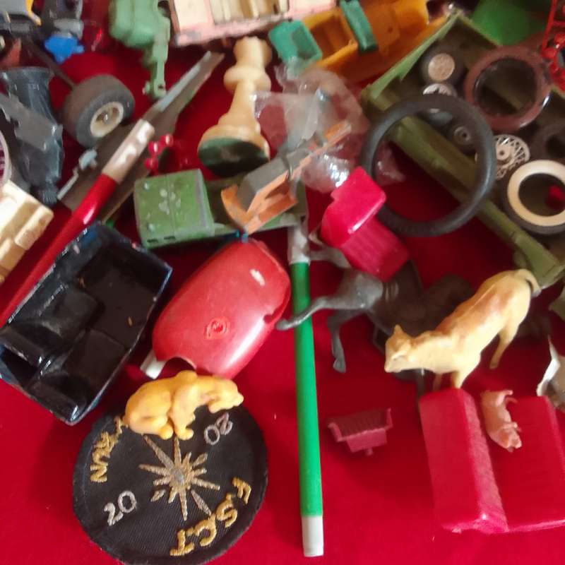 Massive Joblot Vintage Well Played Toys and Other Collectable Goodies