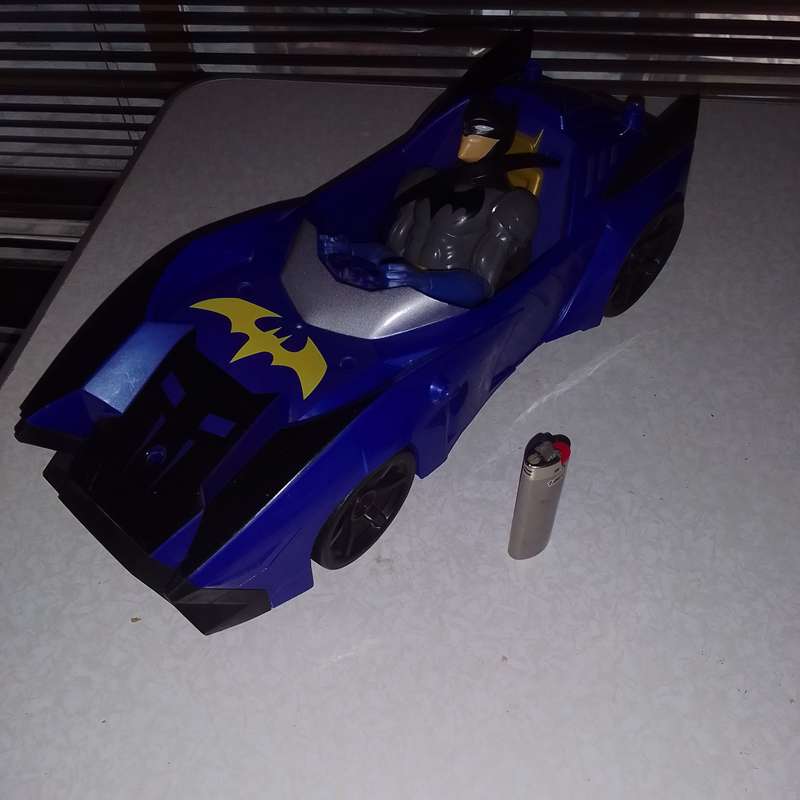 Large Batmobile with Figurine