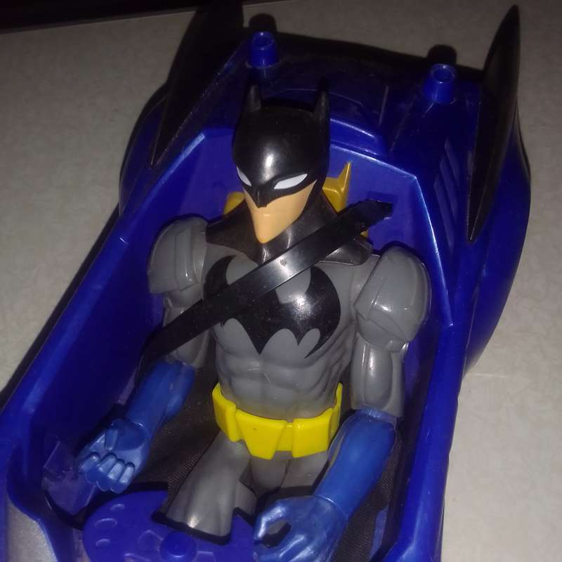 Large Batmobile with Figurine