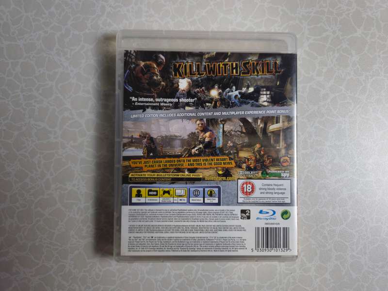 Bulletstorm: Limited Edition(PS3)