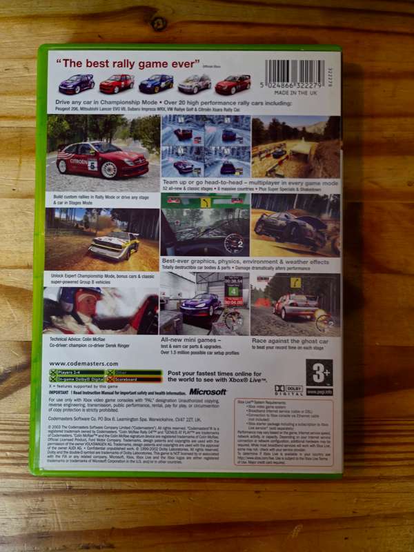 Colin McRae Rally 04 (Xbox Original)