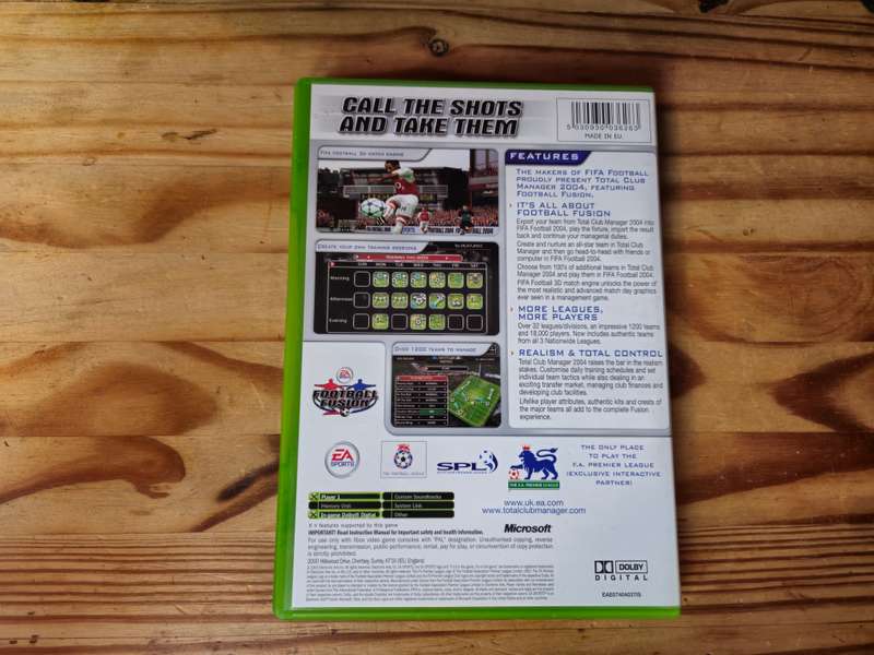 Total Club Manager 2004 (Xbox Original)