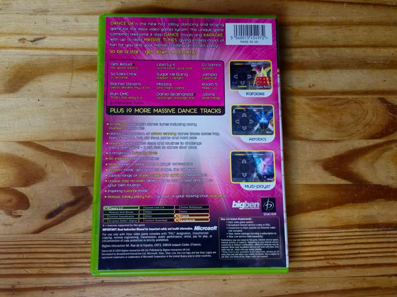 Dance UK (Xbox Original)