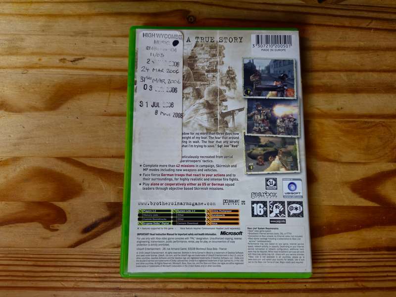 Brothers in Arms: Earned in Blood (Xbox Original)