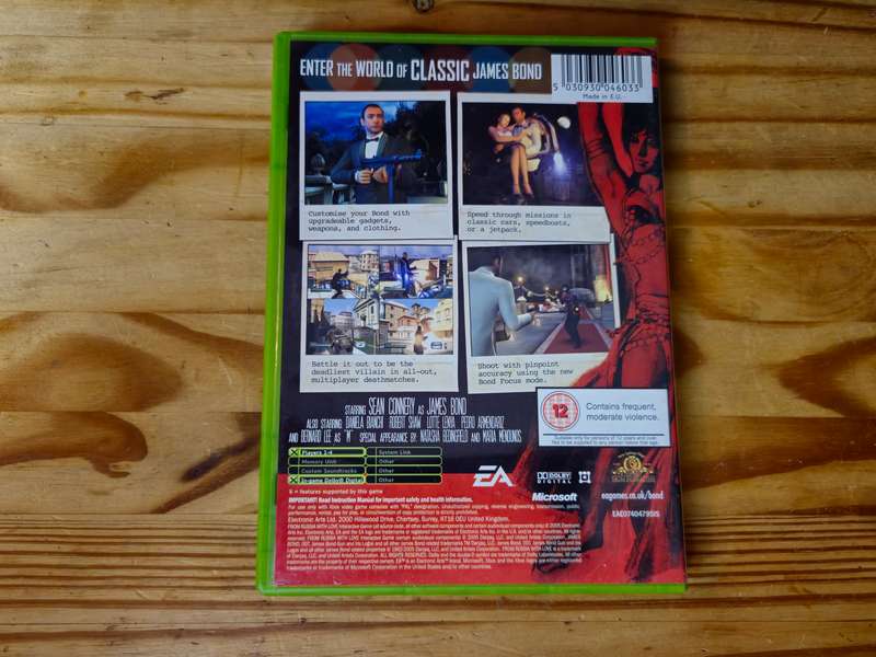From Russia with Love 007 (Xbox Original)