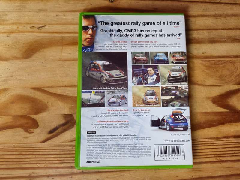 Colin McRae Rally 3 (Xbox Original)