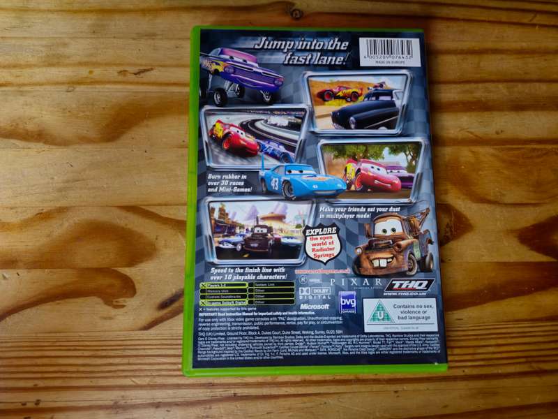 Disney Pixar Cars (Xbox Original)