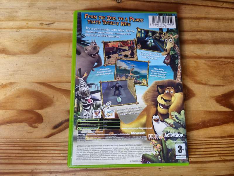 DreamWorks Madagascar (Xbox Original)