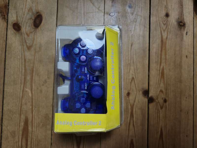 Analog Controller 2 Blue for PS2