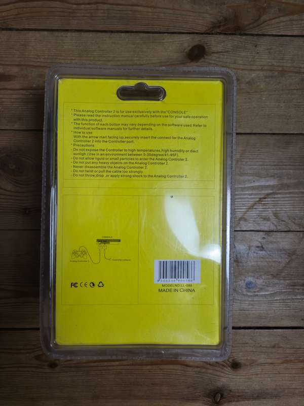 Analog Controller 2 Blue for PS2