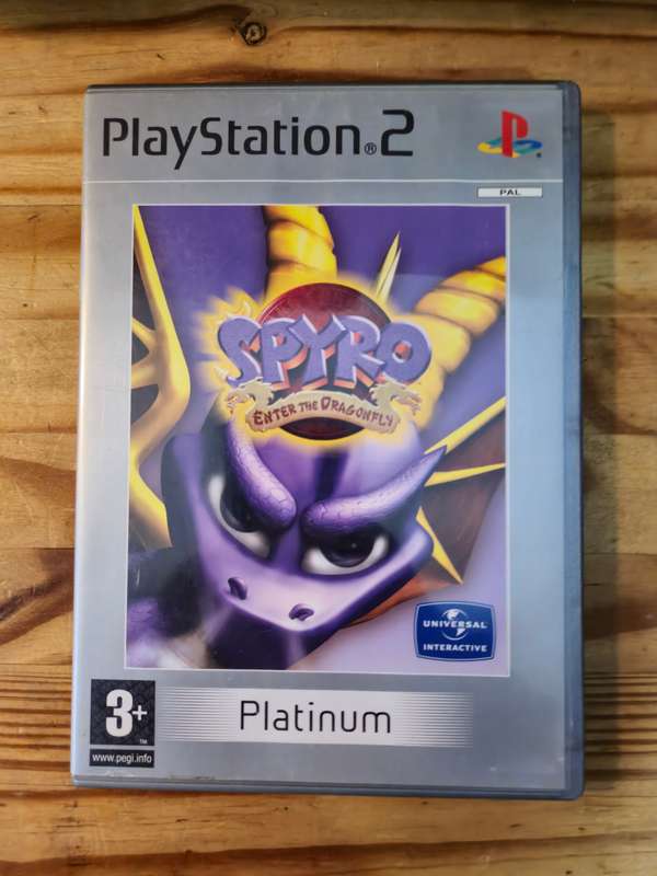 Spyro: Enter the Dragonfly (Platinum)(PS2)