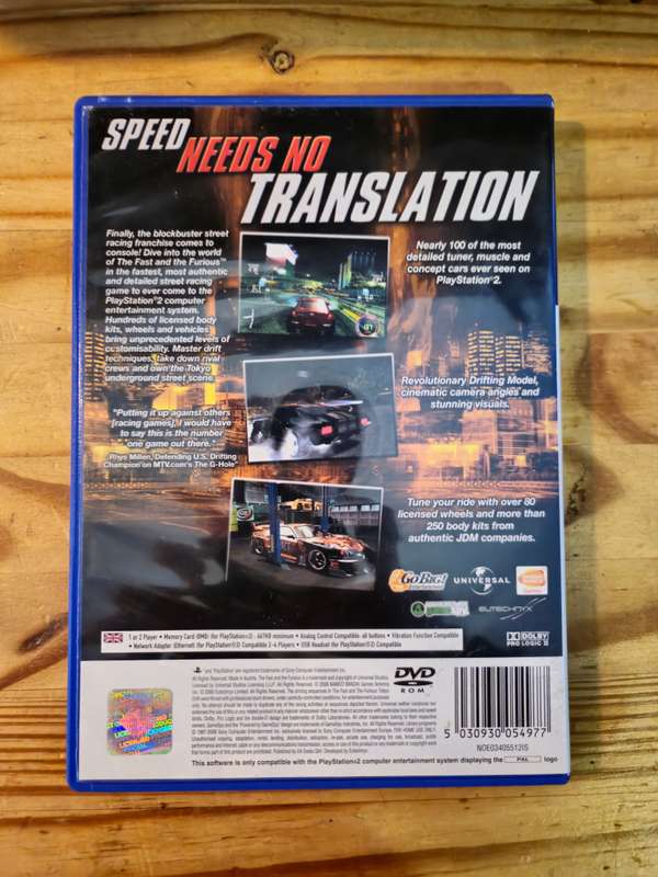 The Fast and the Furious(PS2)