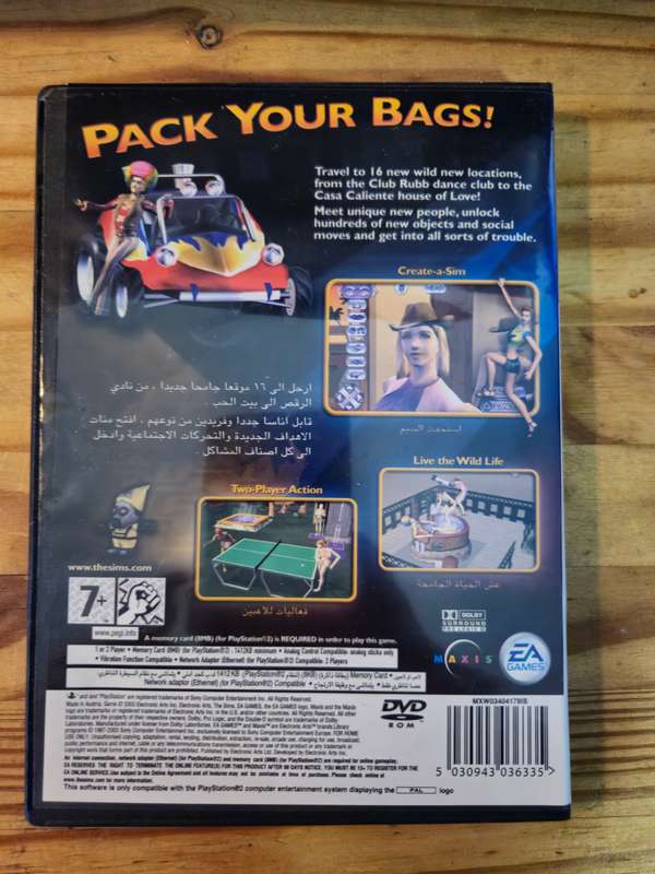 The Sims Bustin' Out(PS2)