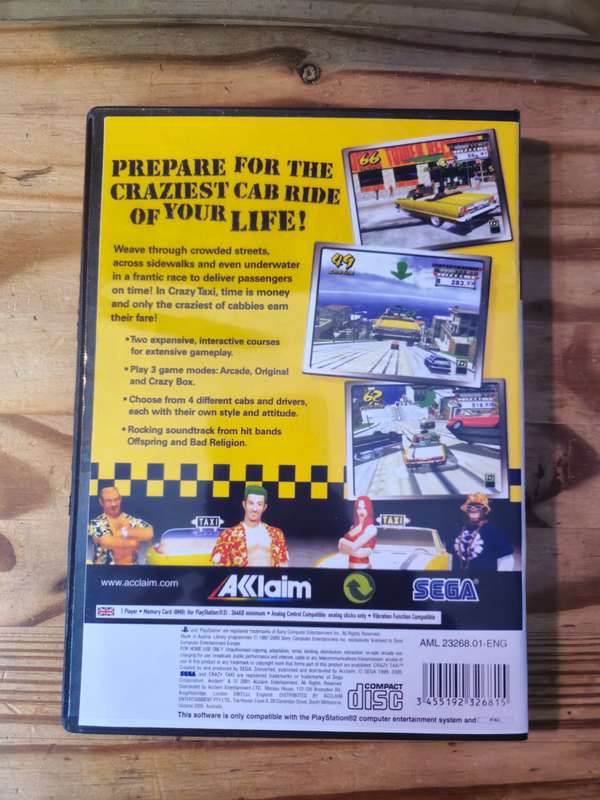 Crazy Taxi(PS2)
