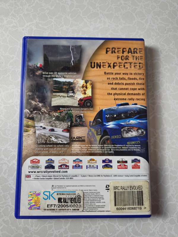 WRC: Rally Evolved(PS2)