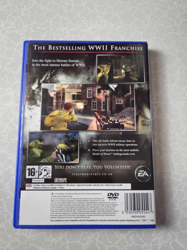 Medal of Honor: Vanguard(PS2)