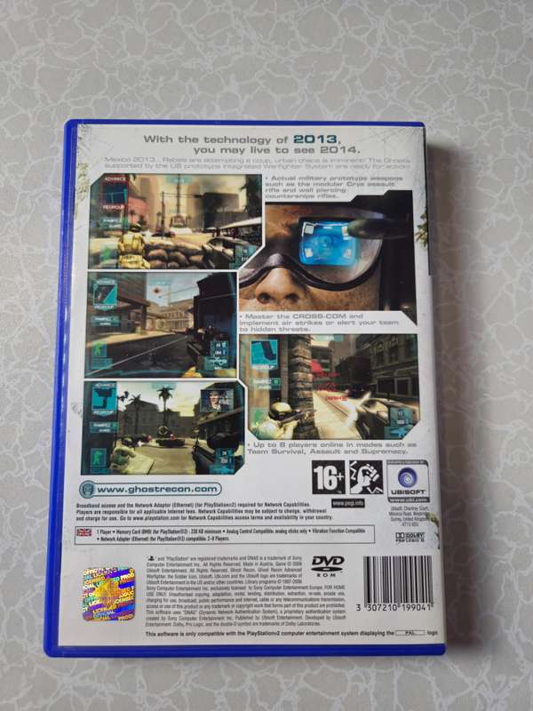 Tom Clancys Ghost Recon: Advanced Warfighter(PS2)